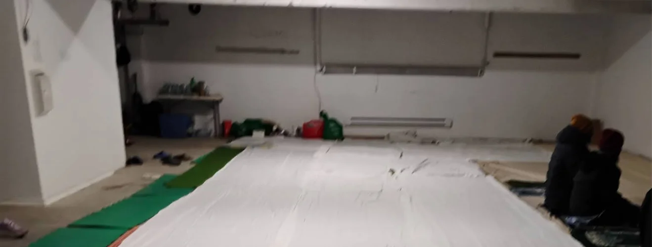 Exterior view of Muaz Bin Jabal Islamic Center Montréal building